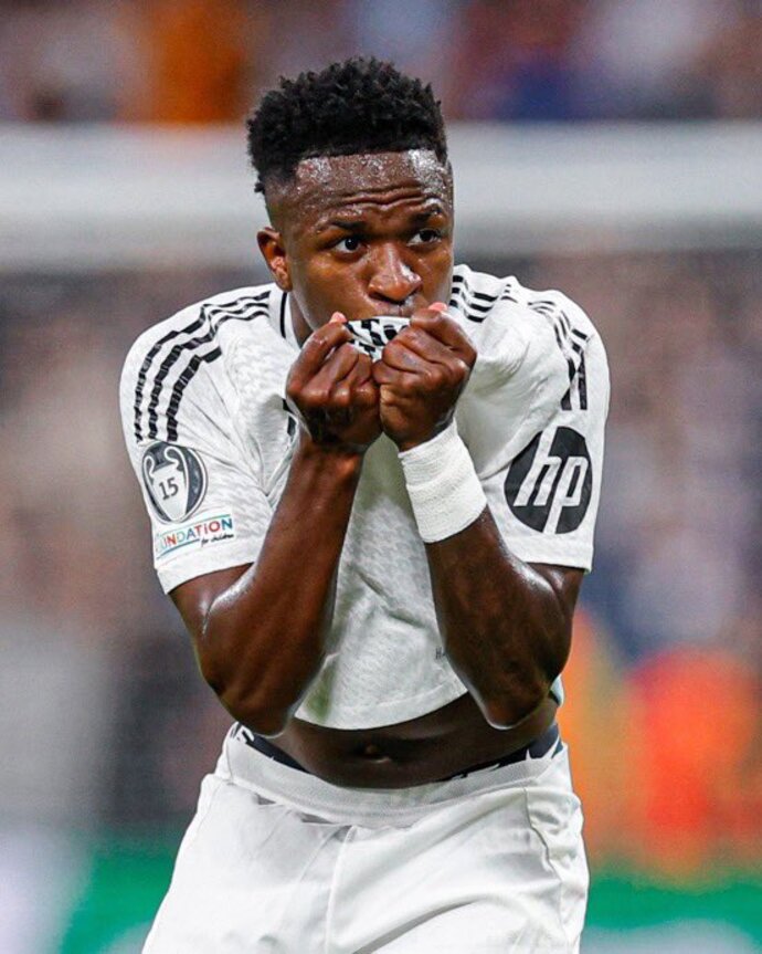 Vinicius 2024 honours: World Footballer of the Year, Champions League Player of the Year, three titles