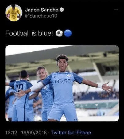 Truyền thông cá nhân nổi tiếng của Manchester City trêu đùa Sanhcho