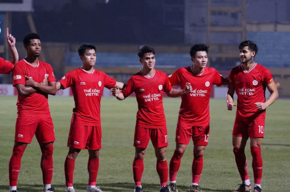 Viettel thắng trận đậm nhất V-League ngày ra mắt HLV Popov