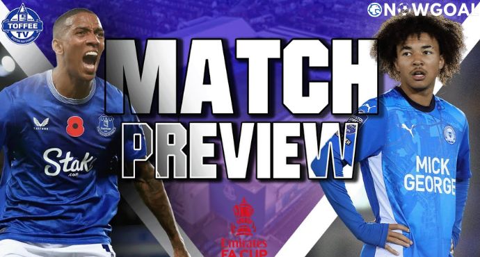 England FA Cup Prediction — Everton VS Peterborough United