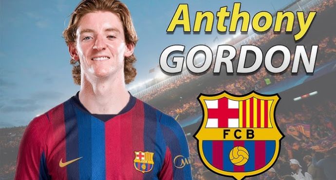 Barcelona Agree €80m Deal for Anthony Gordon