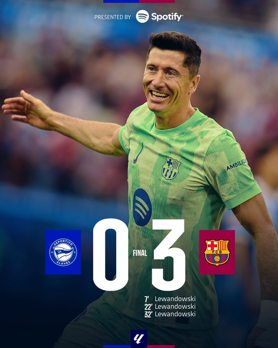 Kết quả VĐQG Tây Ban Nha: Alaves 0-3 Barcelona