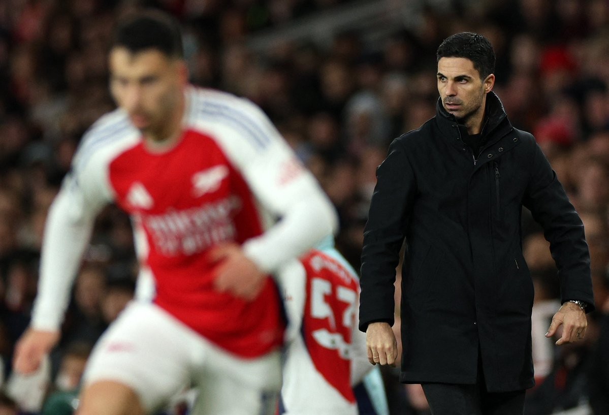 Arsenal have gone 325 consecutive minutes without scoring a goal from open play in the Premier League