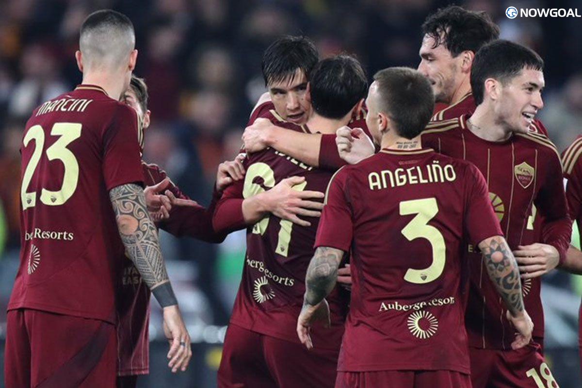 Roma Secures a 4-0 Victory Over Monza: Saelemaekers' Stunning Strike, Cristante's Precise Header