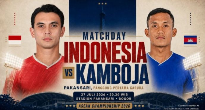 Indonesia Ready to Dominate Cambodia in ASEAN Championship Clash
