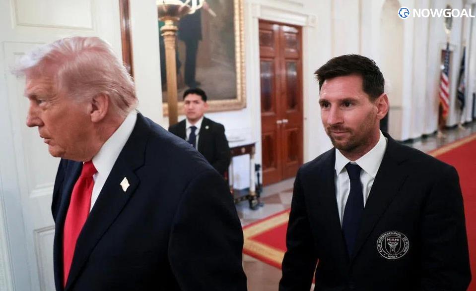 Messi Makes First White House Visit, Meets President Trump with Miami International