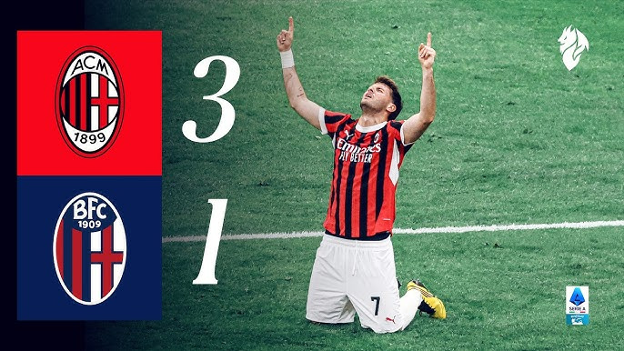AC Milan 3-1 Bologna | Pulisic ghi bàn & kiến tạo, S.Gimenez lập cú đúp
