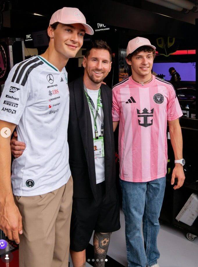 Messi dự khán F1 Miami GP, trải nghiệm ghế lái xe đua và chụp ảnh cùng các tay đua