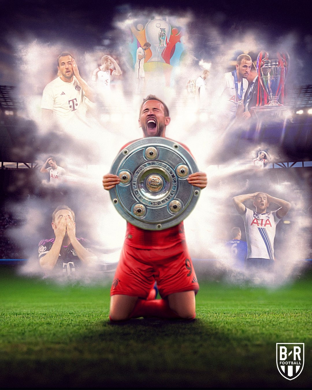 Kane 31 tuổi vô địch Bundesliga cùng Bayern, từng 7 lần lỡ hẹn với chức vô địch
