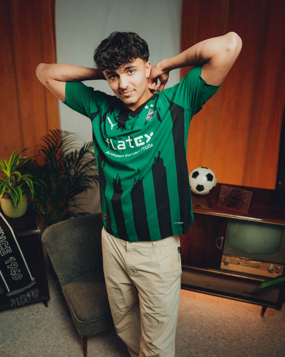 Áo Đấu Sân khách Của Borussia Monchengladbach 2023-24