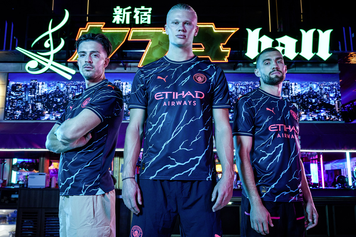 Áo Đấu Sân khách Thứ Hai Của Manchester City 2023-24