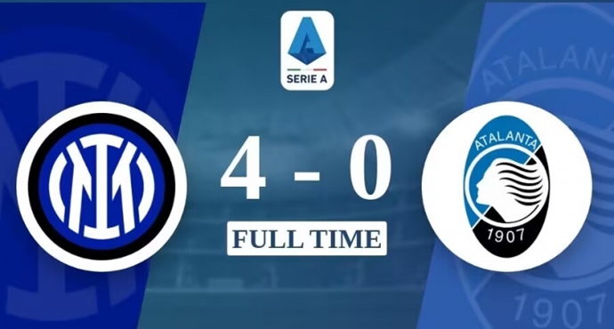 เซเรียอา - อินเตอร์ มิลาน ถล่ม อตาลันต้า 4-0 คว้าชัย 2 นัดติด