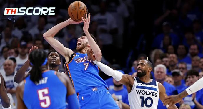 🏀อเล็กซานเดอร์ 34+7+8+2 ธันเดอร์ชนะทิมเบอร์วูล์ฟส 124-94