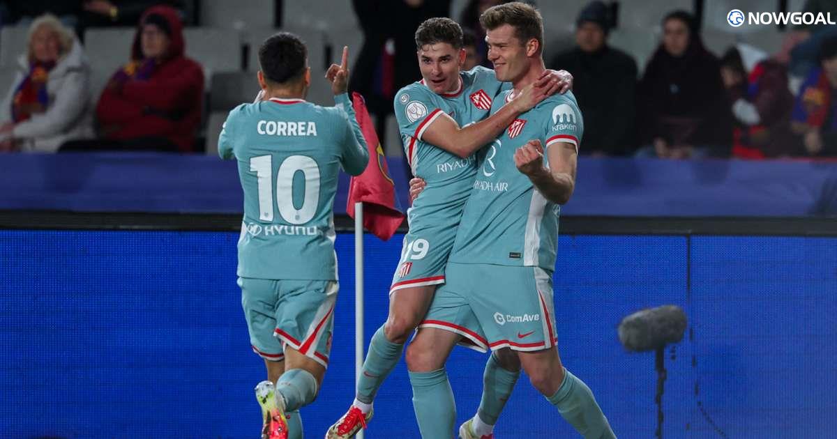 Barca 4-4 Atletico: Alvarez's Early Strike, Sorloth's Late Equalizer, Cubarsí Scores First Career Goal