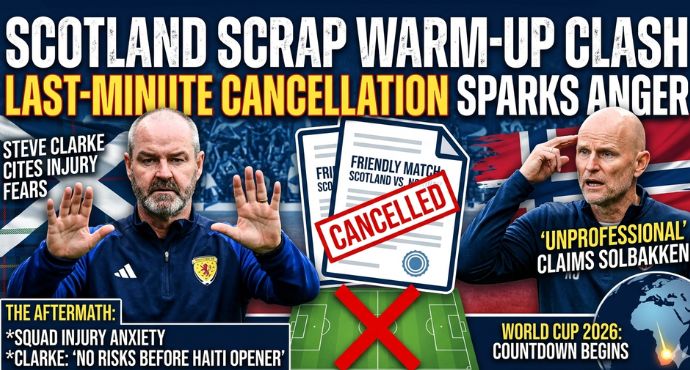 Scotland Cancel Secret Warm-Up Match Ahead of World Cup Opener