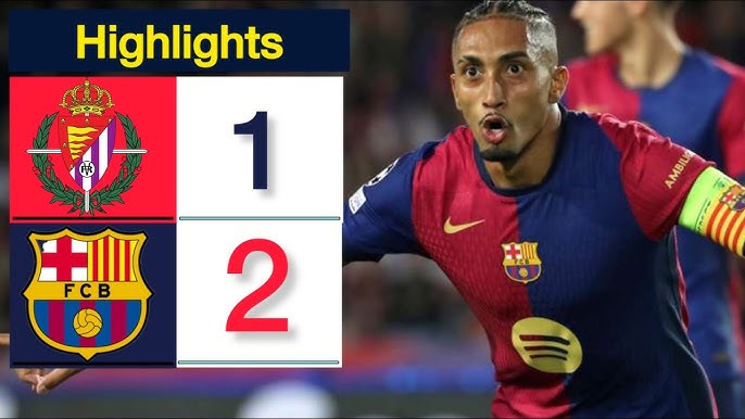 Kết quả Real Valladolid 1-2 Barcelona