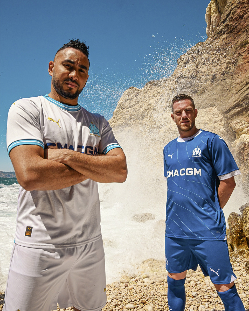 Áo Đấu Sân Khách&Sân Nhà Của Marseille 2023-24