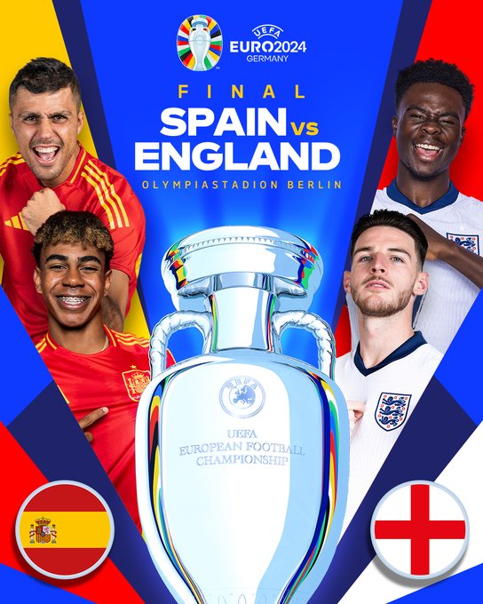 Xác định cặp đấu trận chung kết EURO 2024: Tây Ban Nha VS Anh