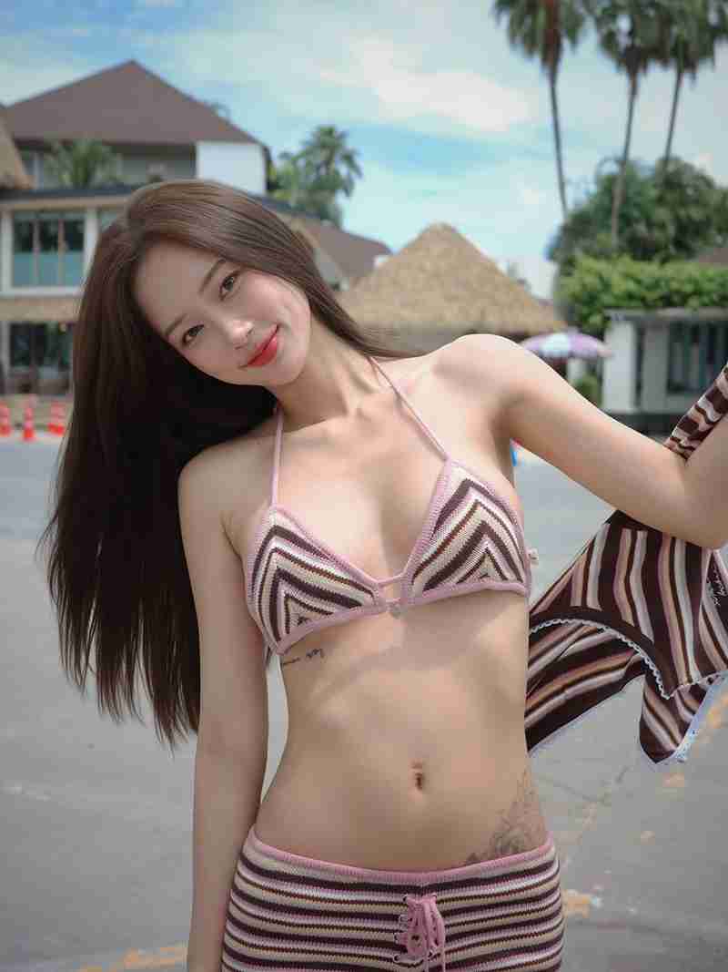 นิว ณิชกานต์ เมธมุทา เผยภาพเซตใหม่ลงใน IG ใส่ชุดบิกินี่ตัวจิ๋ว เผยสัดส่วนอันแสนเซ็กซี่