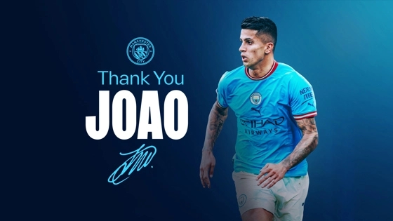 Cancelo chia tay Manchester City: Chúc mọi người thành công trong tương lai và cảm ơn sự nỗ lực của mọi người