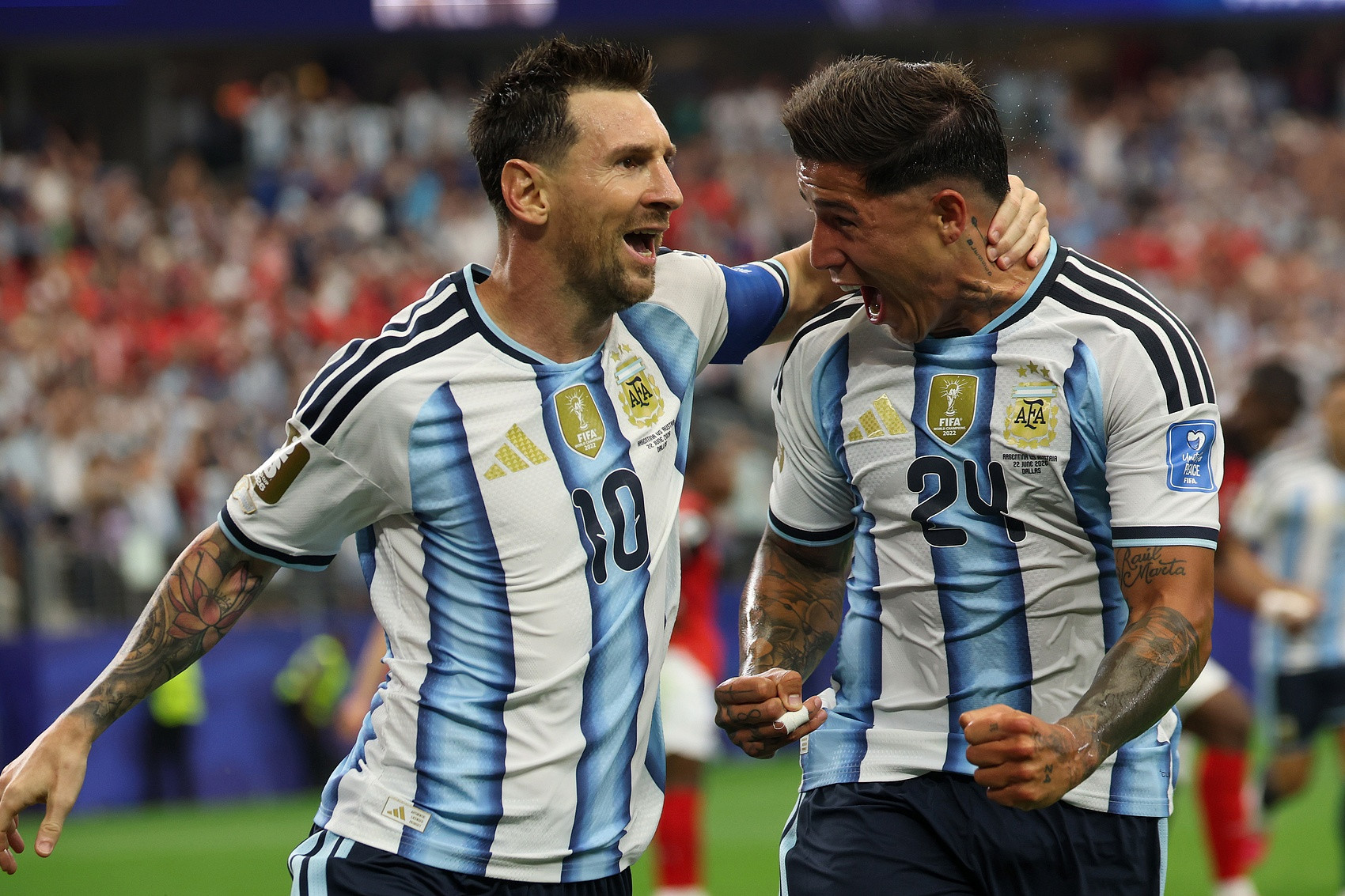 Argentina 2-0 Áo | Messi lập cú đúp, 18 bàn vươn lên ngôi Vua phá lưới World Cup