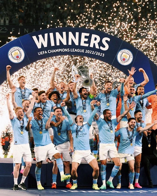Man City are champions 🏆