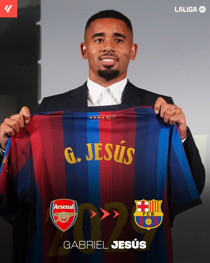 Jesus gia nhập Barca, lương 13 triệu €/năm, đứng thứ 7 nội bộ