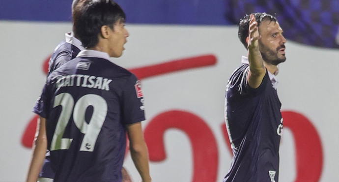 ฟิลิปเป ยิงนาทีบาป ช่วย “ตราด” โกงตาย ไล่เจ๊า “ราชบุรี” ช่วงทดเจ็บ 2-2 แบ่งแต้มสุดระทึก