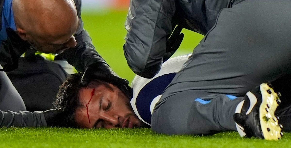 Bentancur suffered a serious head injury