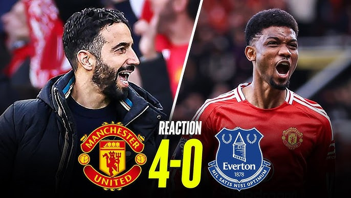 Manchester United 4-0 Everton | Rashford và Zirkzee lập cú đúp, Quỷ Đỏ thắng đậm trên Old Trafford