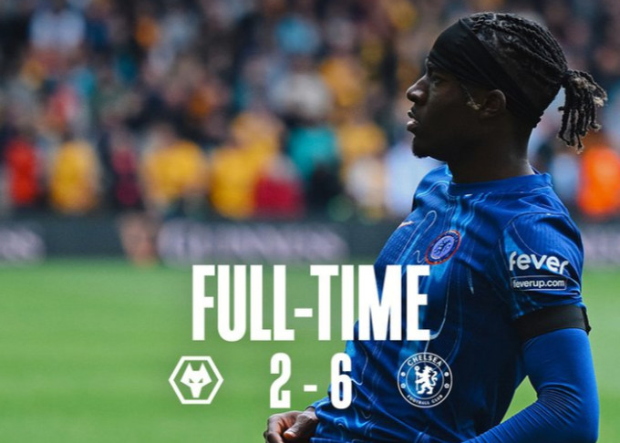 Wolves 2-6 Chelsea - Palmer kiến tạo, Madueke lập hat-trick, Chelsea đại thắng Wolves