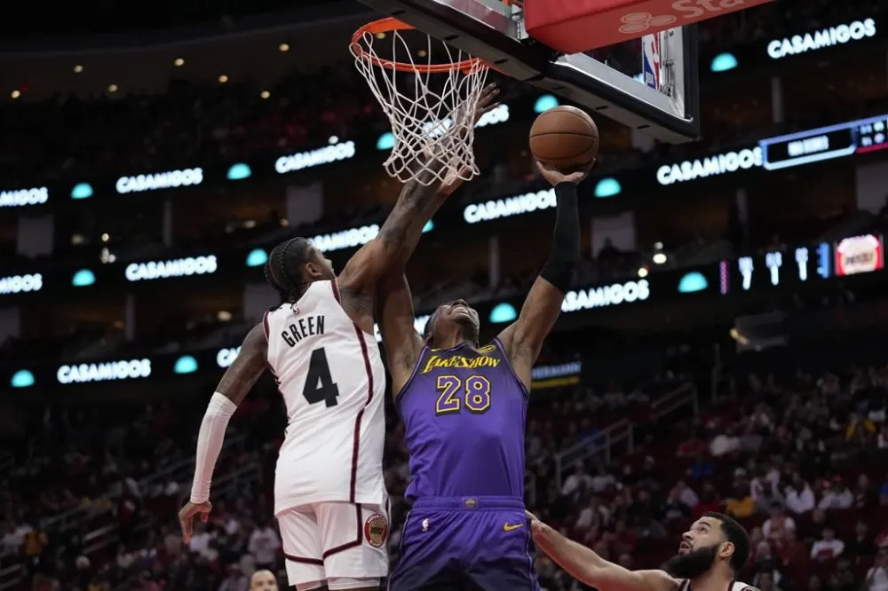 Rockets 119-115 Lakers, Green giành 33 điểm