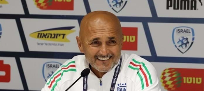 On the eve of the match, Italy's national team coach Luciano Spalletti attended a press conference