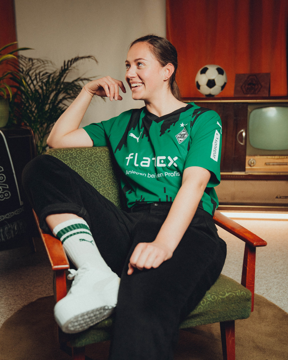 Áo Đấu Sân khách Của Borussia Monchengladbach 2023-24