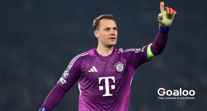 Manuel Neuer Shines at 39, Named Man of the Match in Bayern’s Champions League Victory