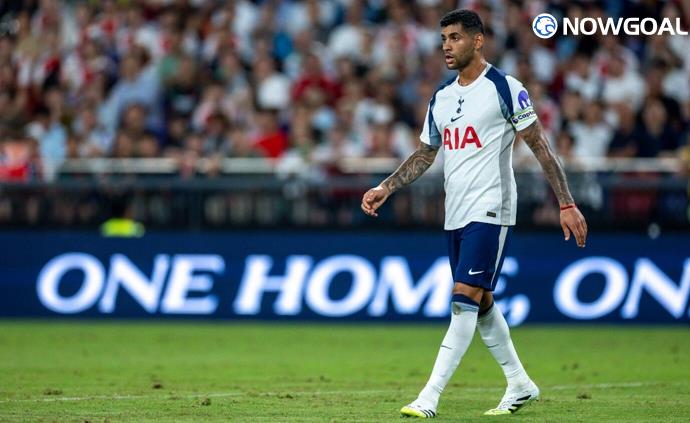 ​Cristian Romero hit with FA charge after Tottenham captain sent off against Liverpool
