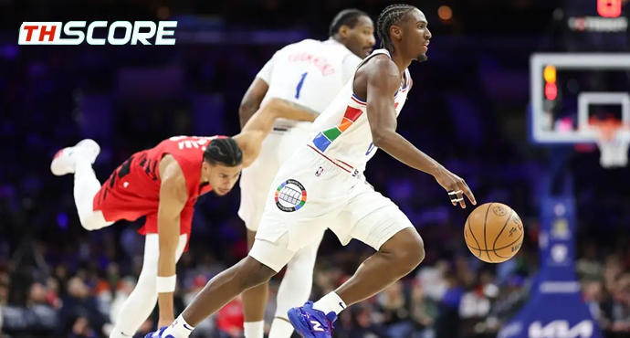 🏀ไซมอนส์ 34+4+3 เทรลเบลเซอร์ส 119-102 เซเว่นตี้ซิกเซอร์ส