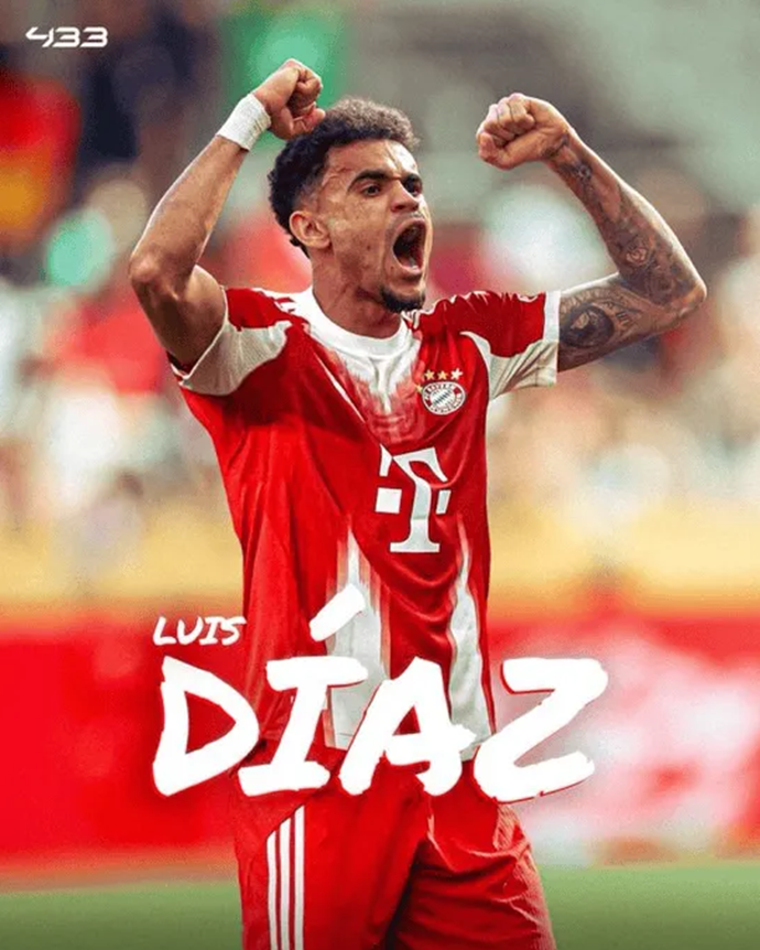 Bayern Munich Push for Luis Díaz as Top Target, Rule Out Nico Williams & Others