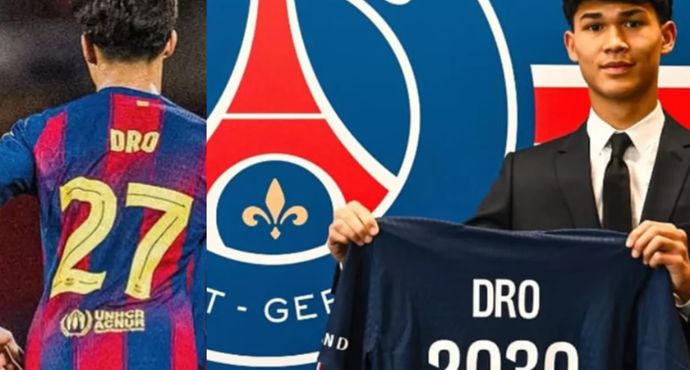 PSG Signs Barcelona's Rising Star Dro Fernández in €8.2 Million Deal Until 2030