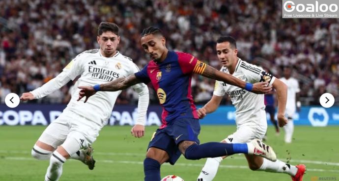 Barcelona Thrash Real Madrid 5-2 in Spanish Super Cup Thriller