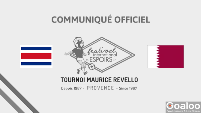 Costa Rica U23 VS Qatar U23 Prediction Toulon Tournament