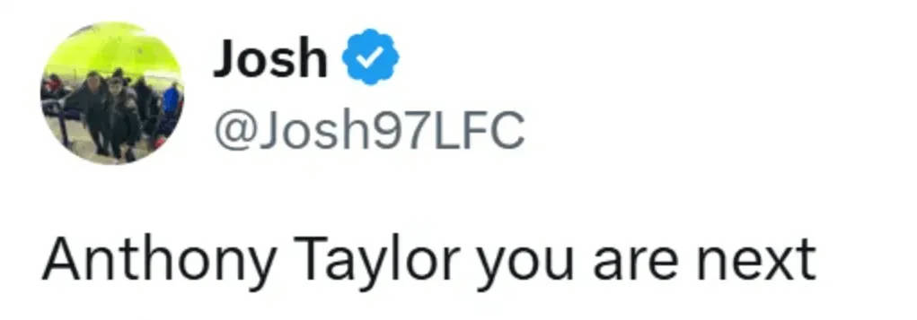 Diêm vương điểm danh? Blogger tiết lộ video của Coote cho biết: Anthony Taylor là người tiếp theo