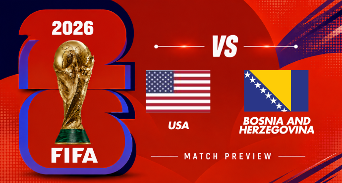 USA vs. Bosnia & Herzegovina: Match Prediction 2nd July 2026