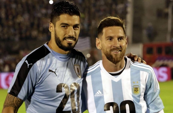Lionel Messi & Luis Suarez