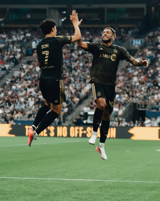 손흥민, 5경기 6골 폭발…LAFC, MLS 파워랭킹 5위→3위→2위 등극