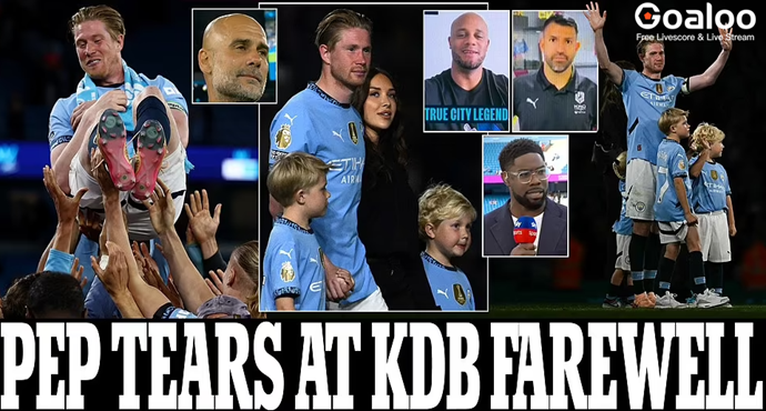 Emotional Farewell: Kevin De Bruyne Bids Goodbye to Manchester City