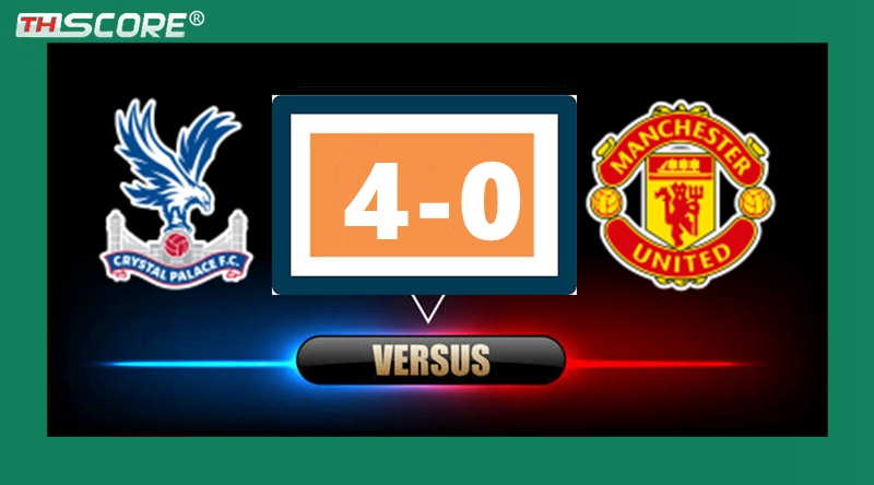 แมนยูหมดสภาพ! โดนพาเลซถล่มเละ 4-0