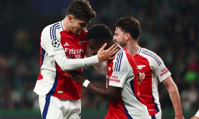 Arsenal Showcase Champions League Credentials with Five-Star Performance in Lisbon