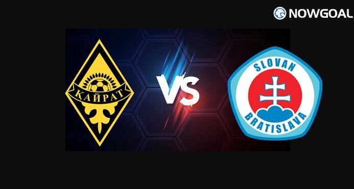 6th Aug. UEFA Champions League - FC Kairat Almaty VS Slovan Bratislava Prediction
