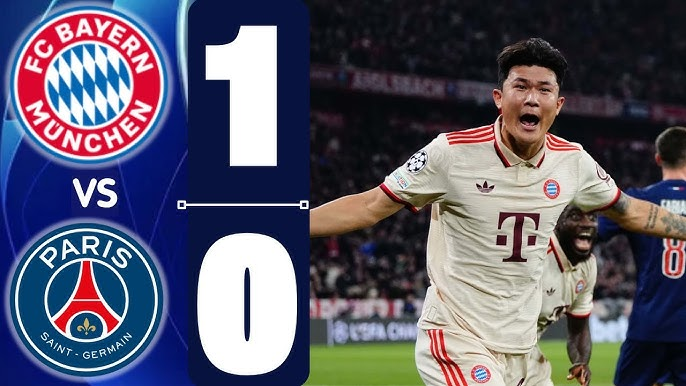 FT: Bayern Munchen 1-0 Paris Saint Germain (PSG)